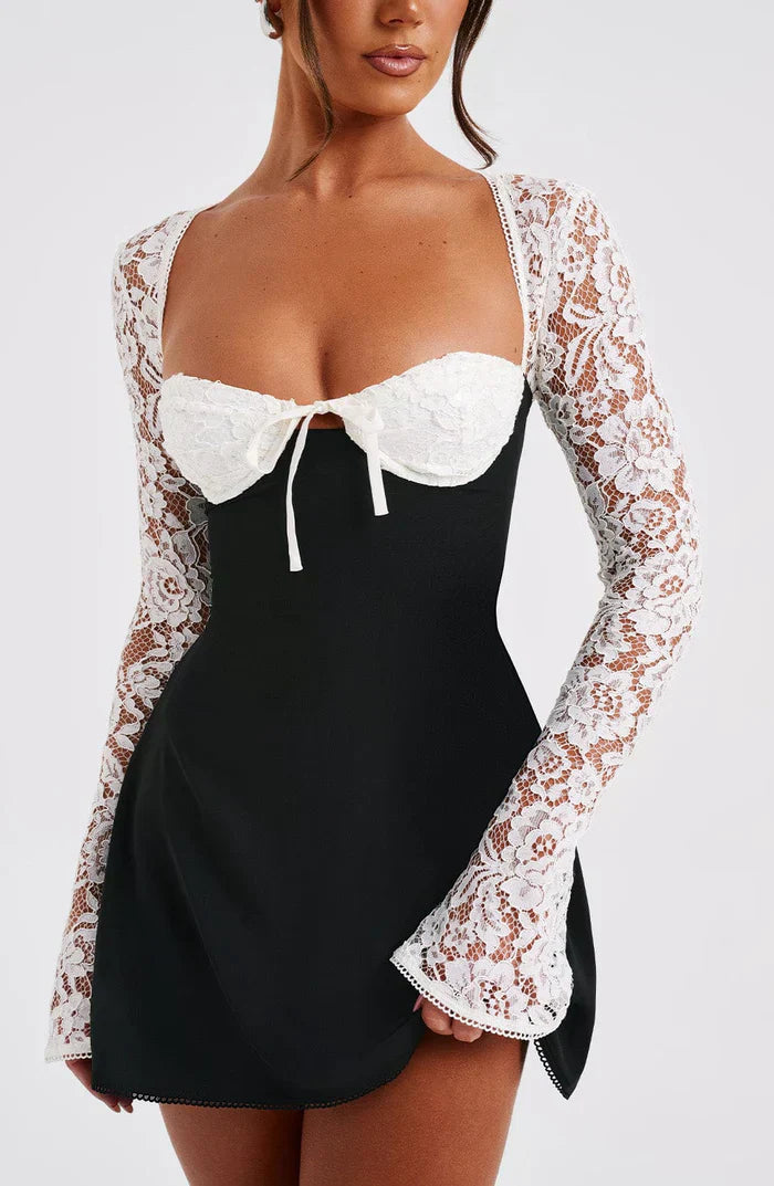 Pluto Haven™ Liza Lace Mini Dress