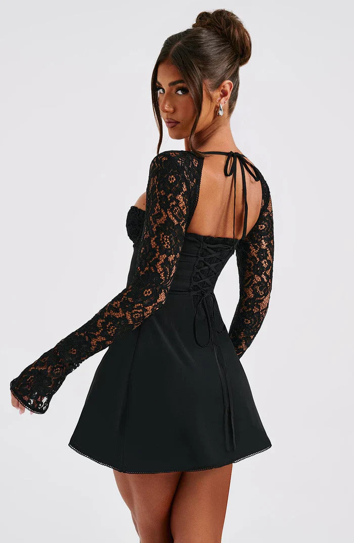 Pluto Haven™ Liza Lace Mini Dress