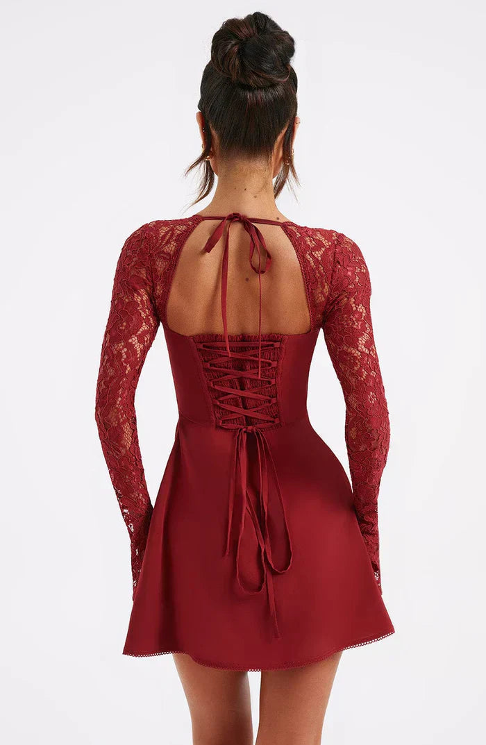 Pluto Haven™ Liza Lace Mini Dress