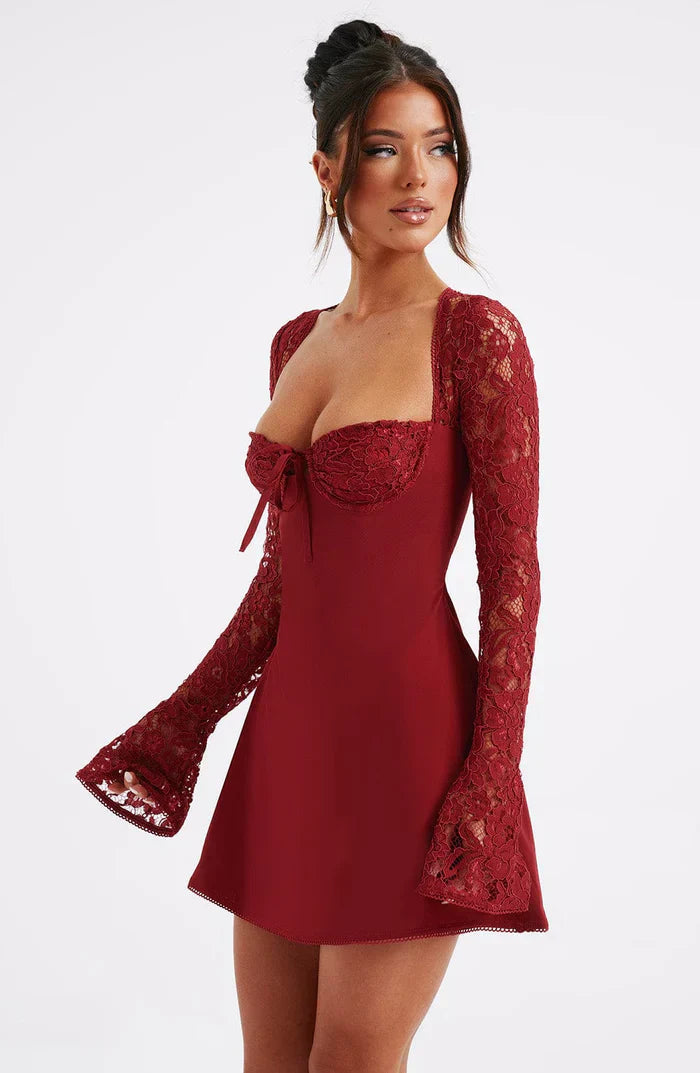 Pluto Haven™ Liza Lace Mini Dress